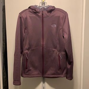 The north face fleece lined hoodie
